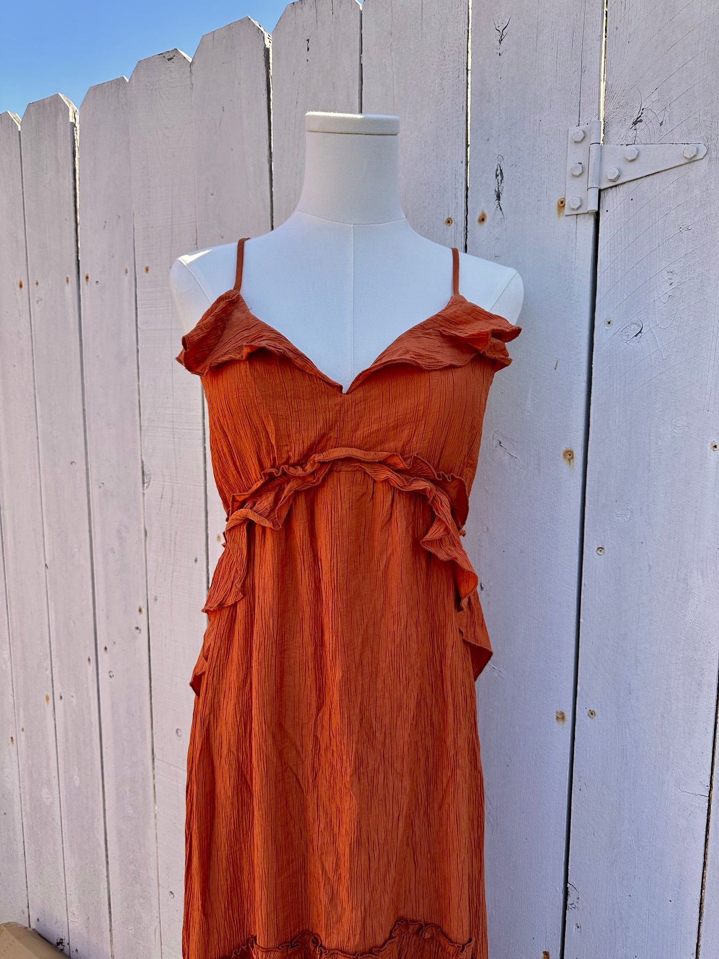 S/M Terracotta Dress