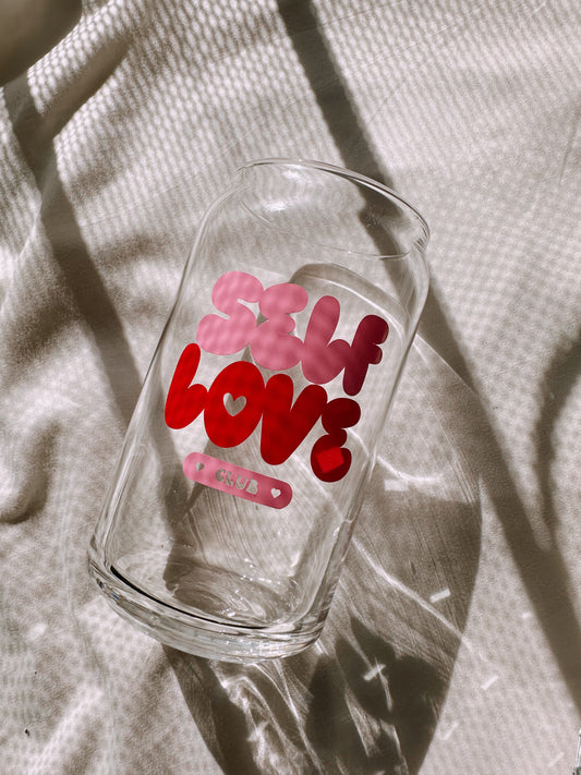 Self Love Club Glass Cup