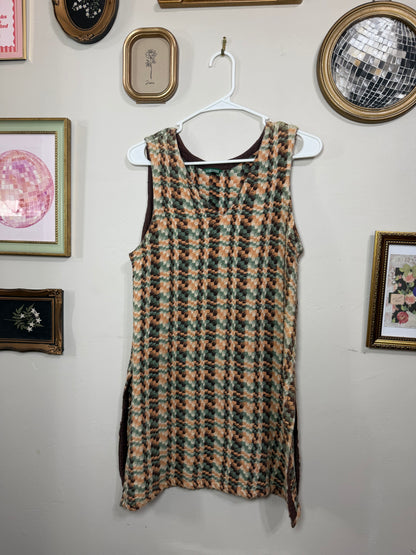 Medium Fall Colored Tank Top w/ Side Slits