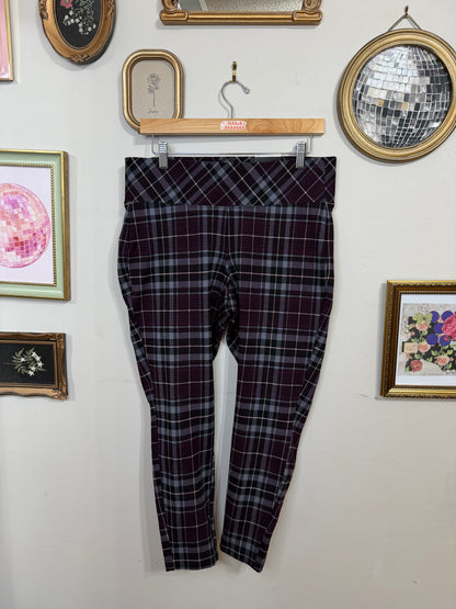0x NWT Plaid Leggings