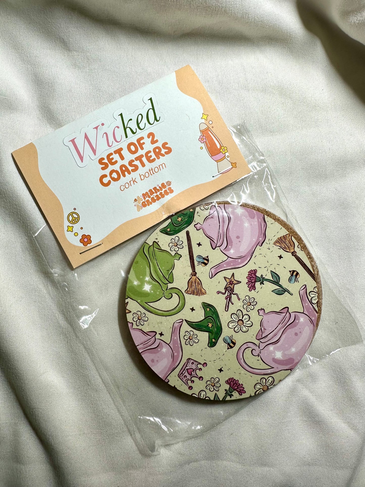 Wicked Tea Coaster