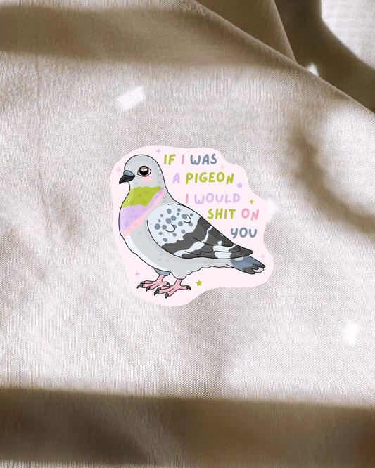 Pigeon Shit Sticker
