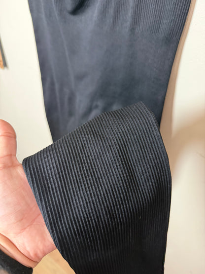 XL Black Ribbed Jumpsuit / Shapewear