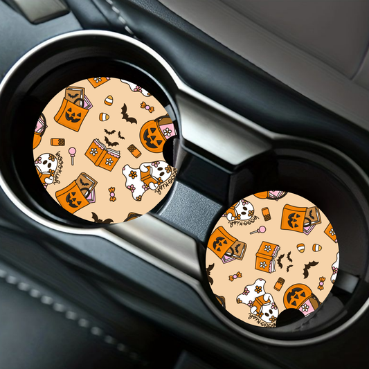 Cozy Ghost Car Coaster