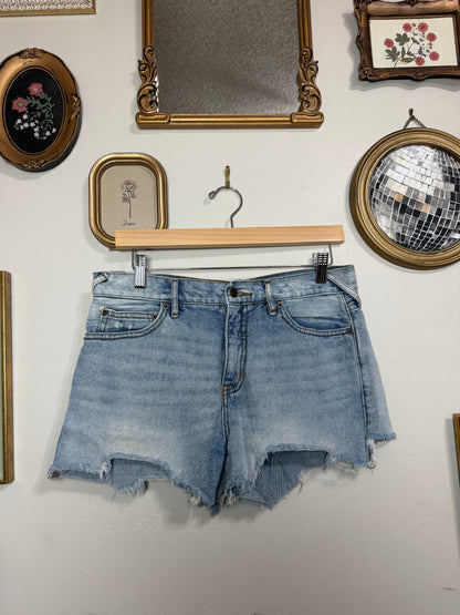 Size 29 Light Wash Denim Shorts