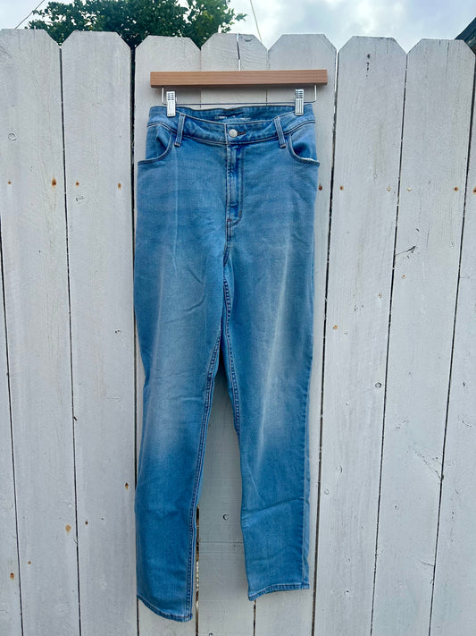 Size 16 Light Wash Denim Pants