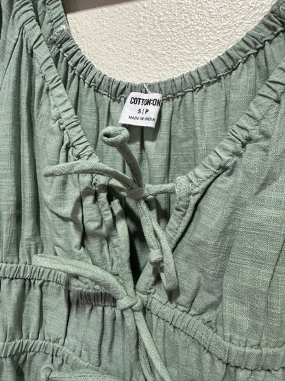 Small Sage Mini Dress