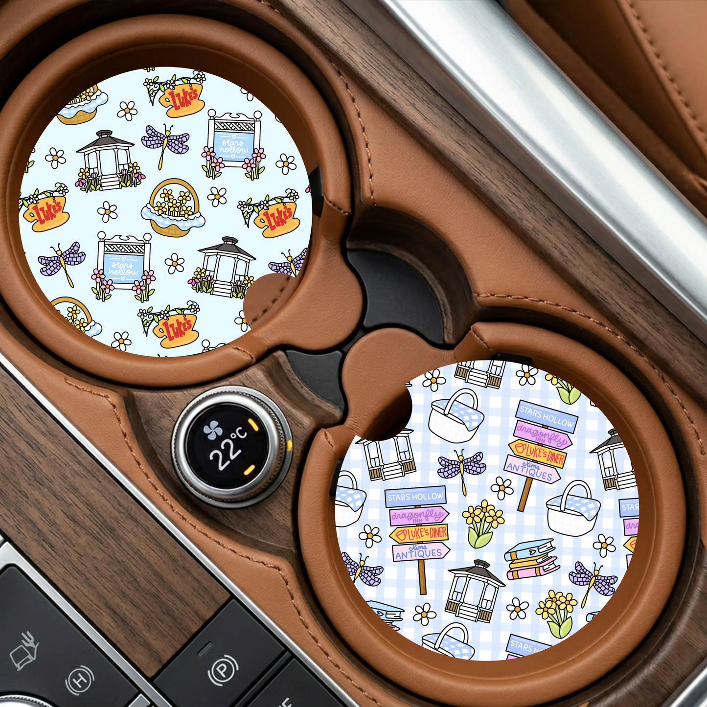 Stars Hollow Spring Car Coaster