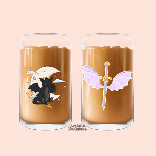 Fourth Wing Glass Cup