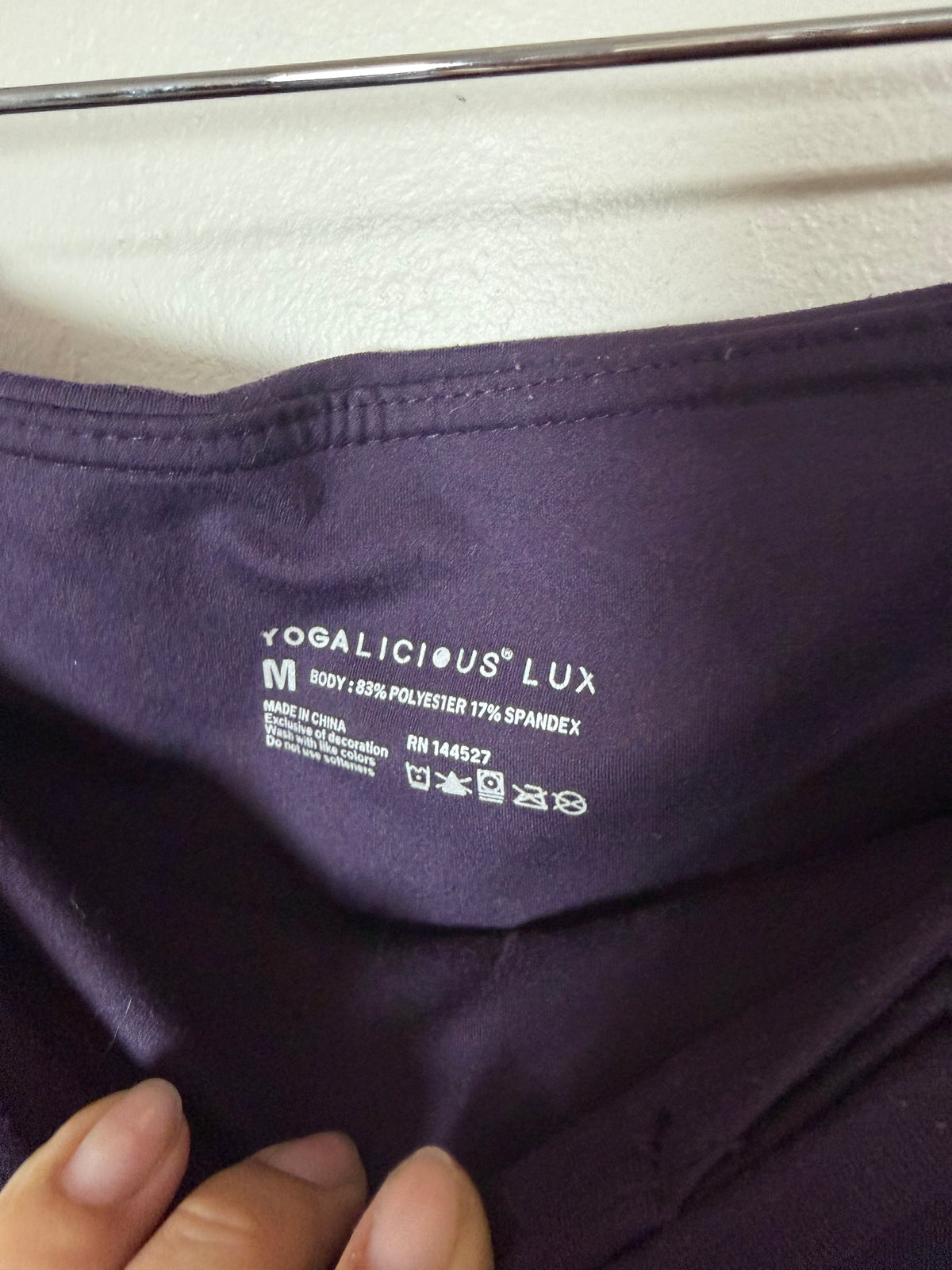 Med Purple Workout Leggings