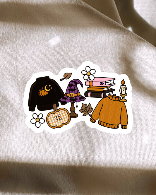 Cozy Home Icons Sticker