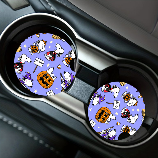 Snoopy Halloween Car Coaster