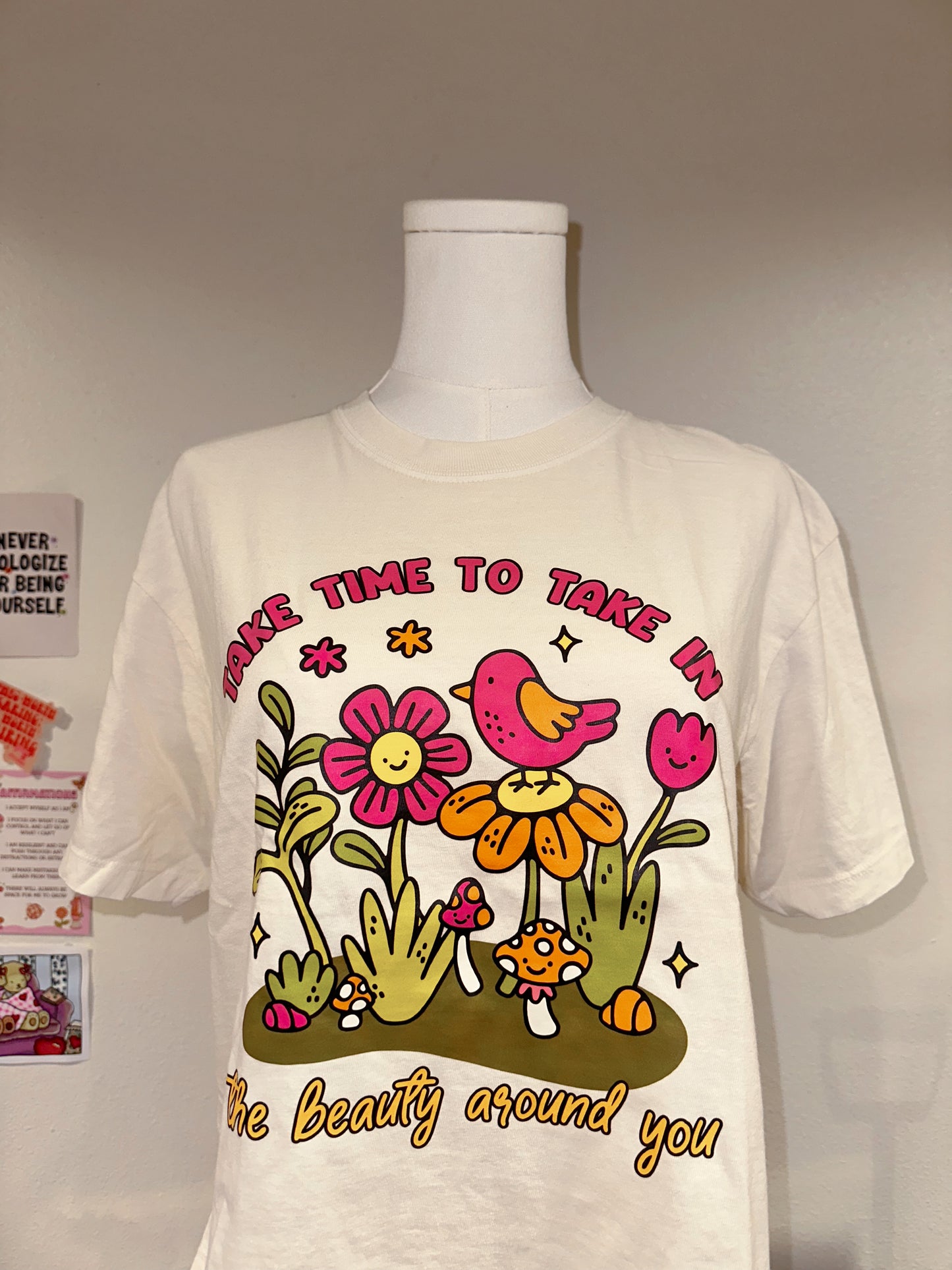 Take Time To Take In The Beauty Around You Cropped Tee