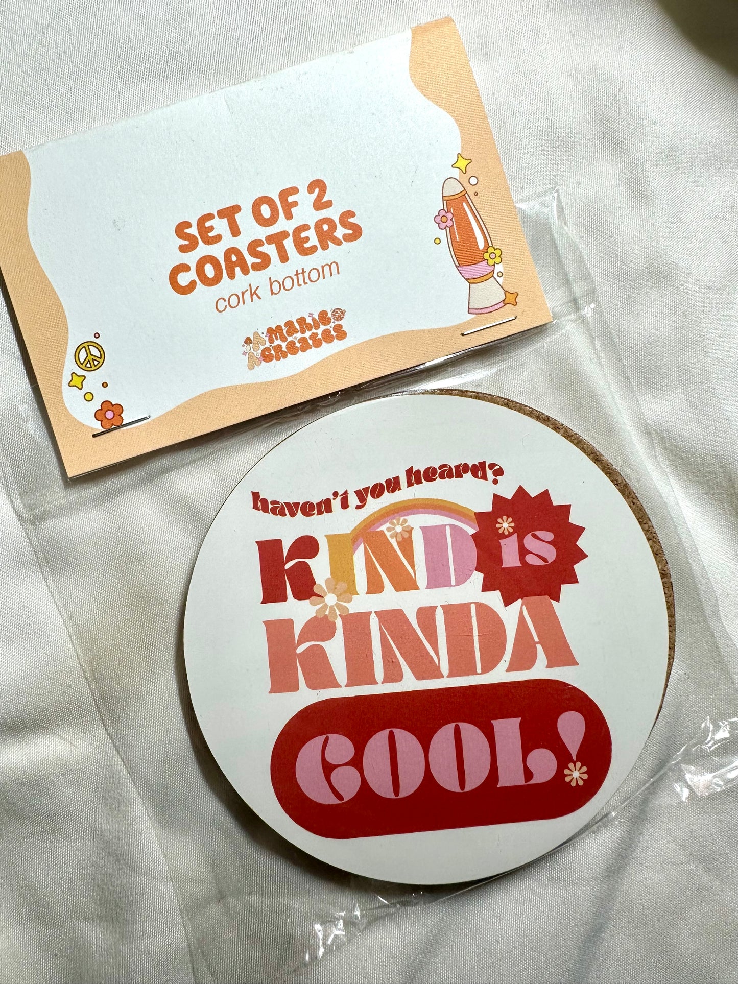 Havent You Heard? Kind Is Kinda Cool Coaster