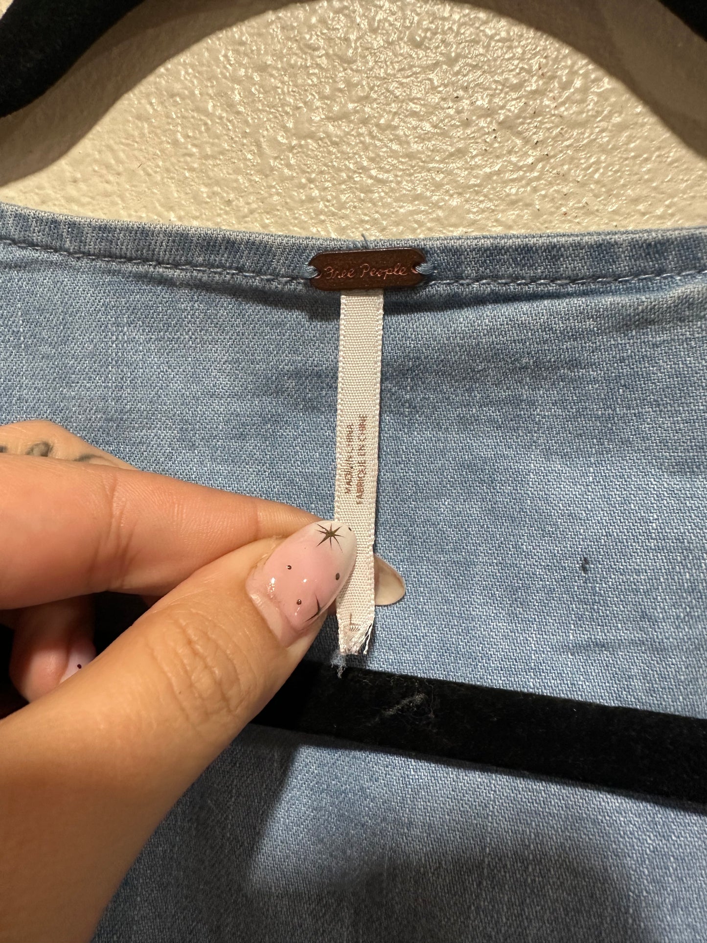 Large FP Imogene Denim Dress