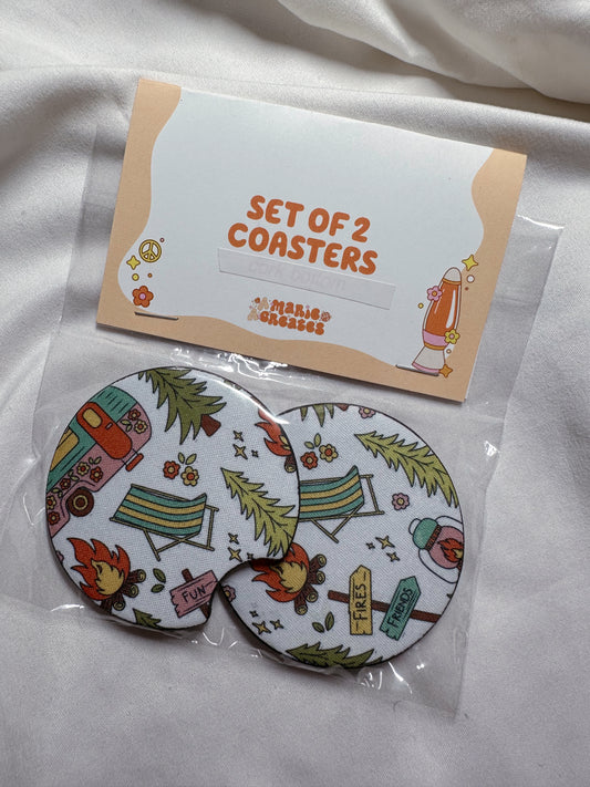 Camping Car Coaster