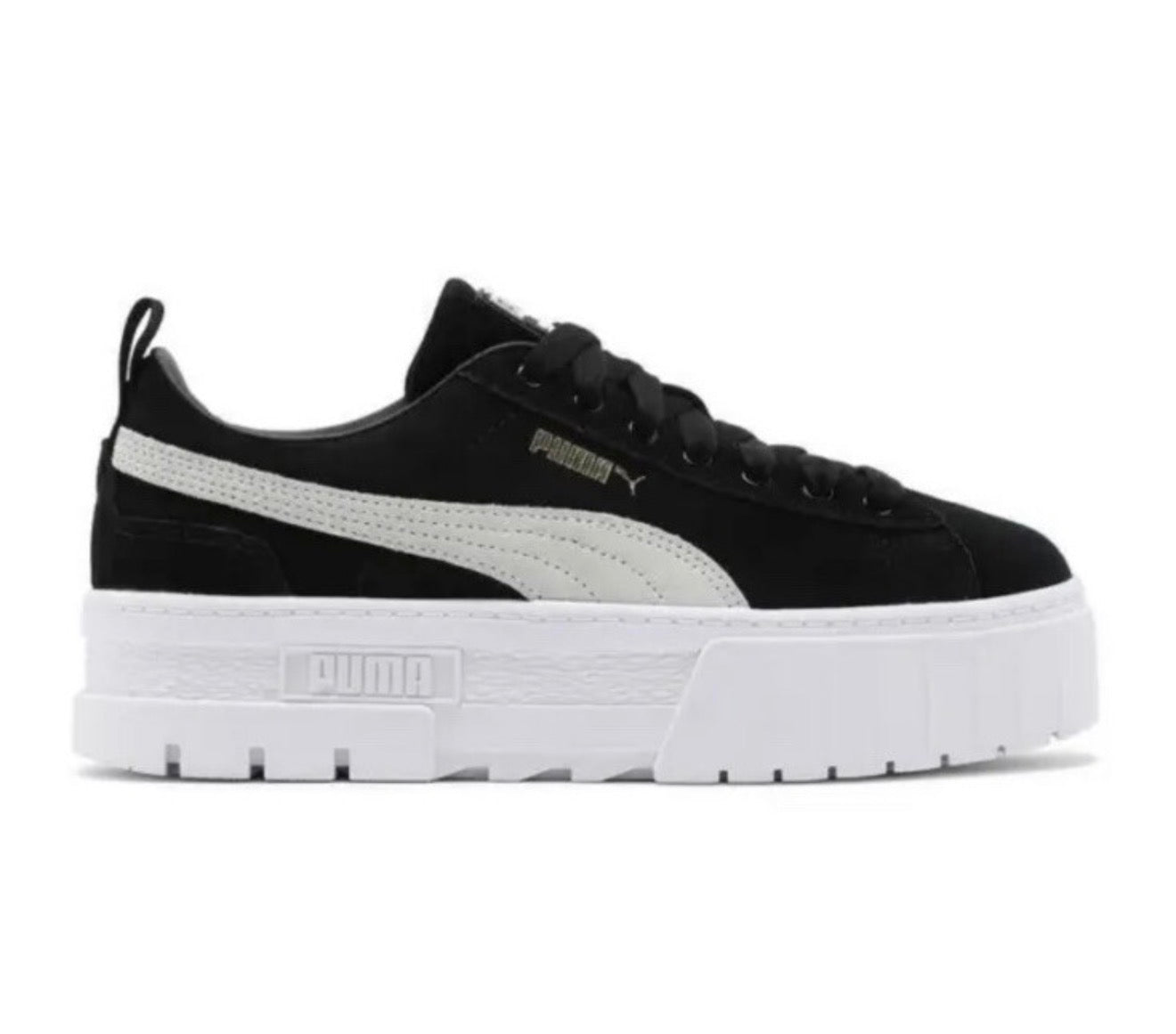 Size 9 PUMA Black Platform Lace Up