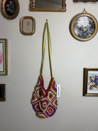 Colorful NWT Crochet Bag
