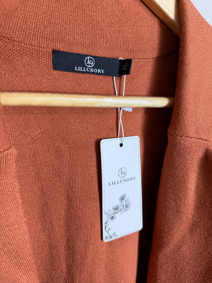 XL NWT Burnt Orange Cardigan