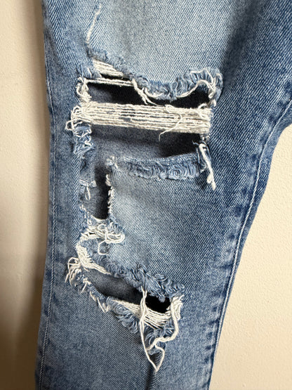 Size 10/30 Ripped Skinny Jeans *see pics for tears
