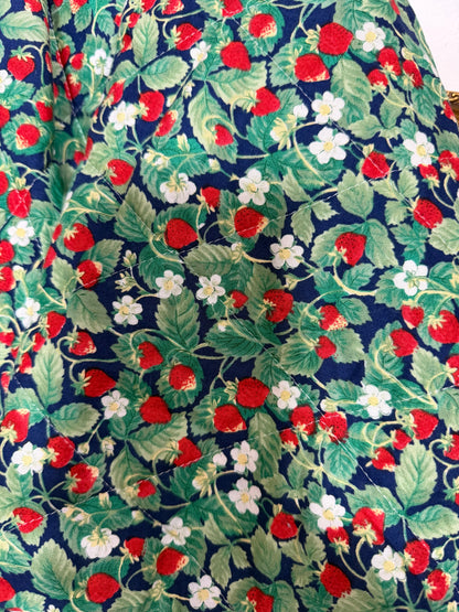 Medium Strawberry Print Robe