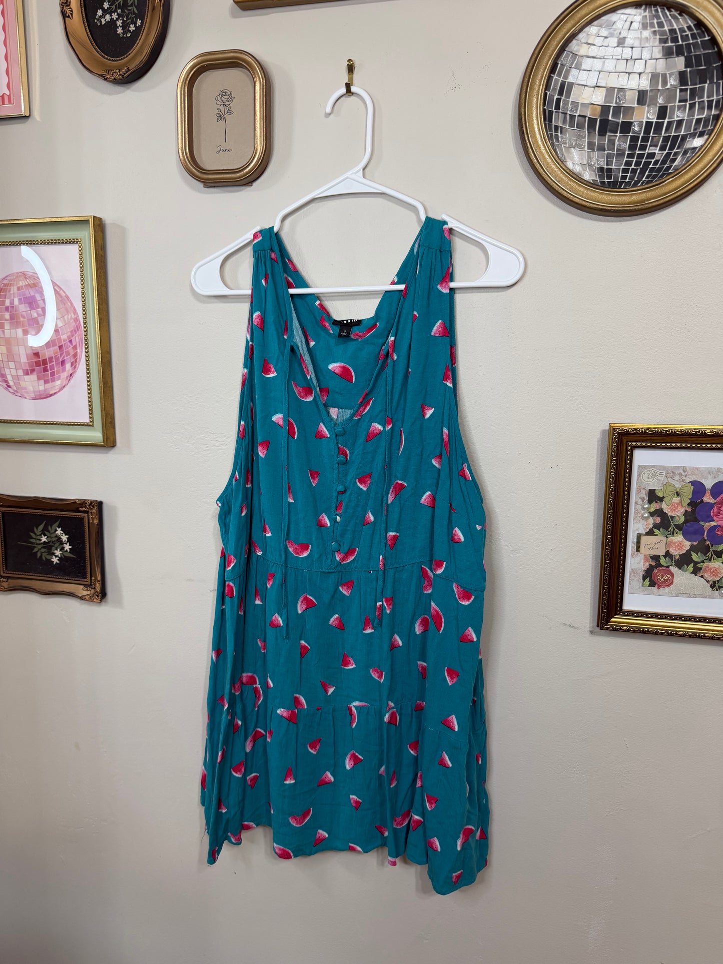 3x Watermelon Tunic Tank