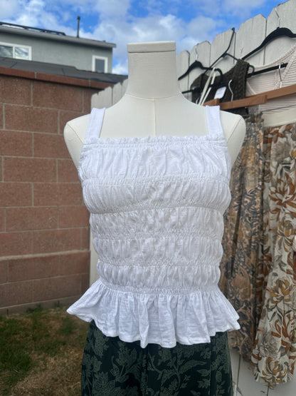 NWT XL White Tank Top