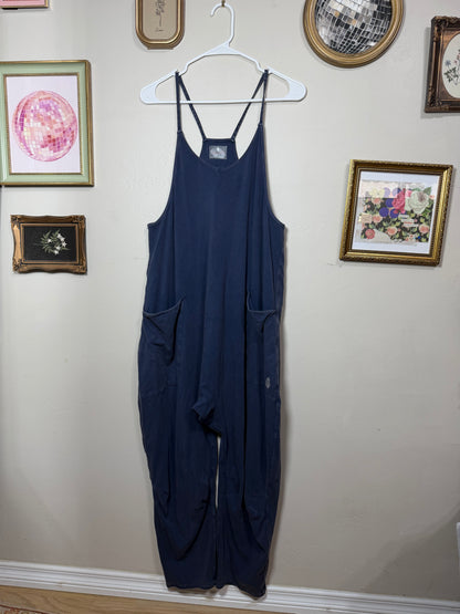 XS (up to Small) Blue Navy Hotshot Onesie Jumpsuit