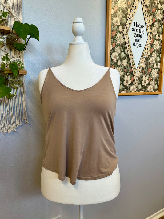Large Tan Tank Top