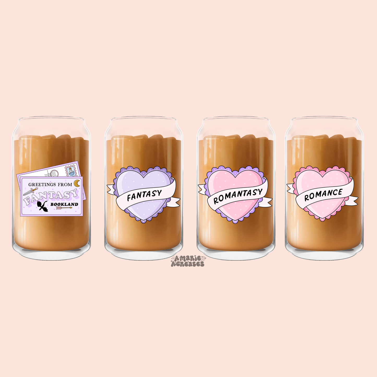 Romantasy Glass Cup