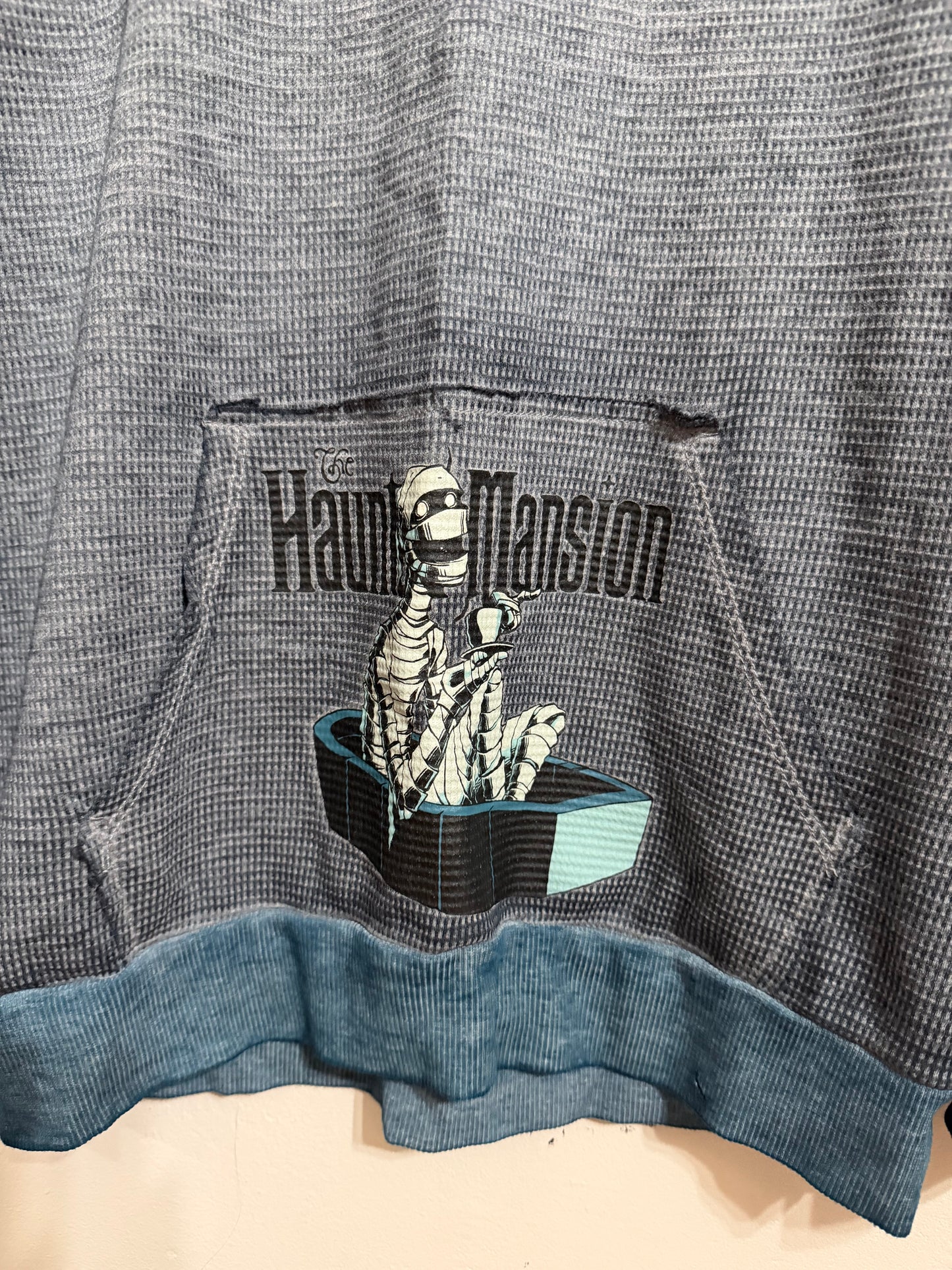 Small Haunted Mansion Henley Long Sleeve