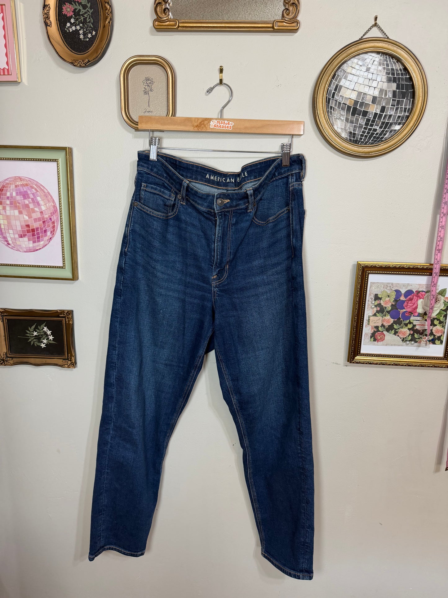 Size 12R Mom Jeans