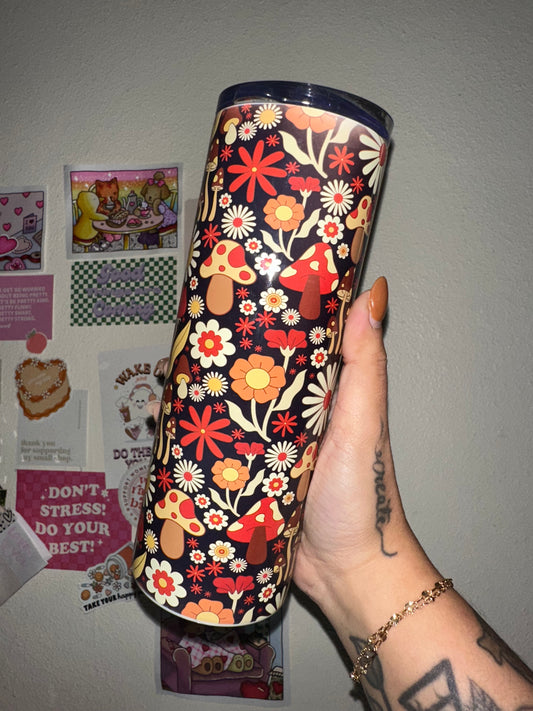 Autumn Mushie Tumbler