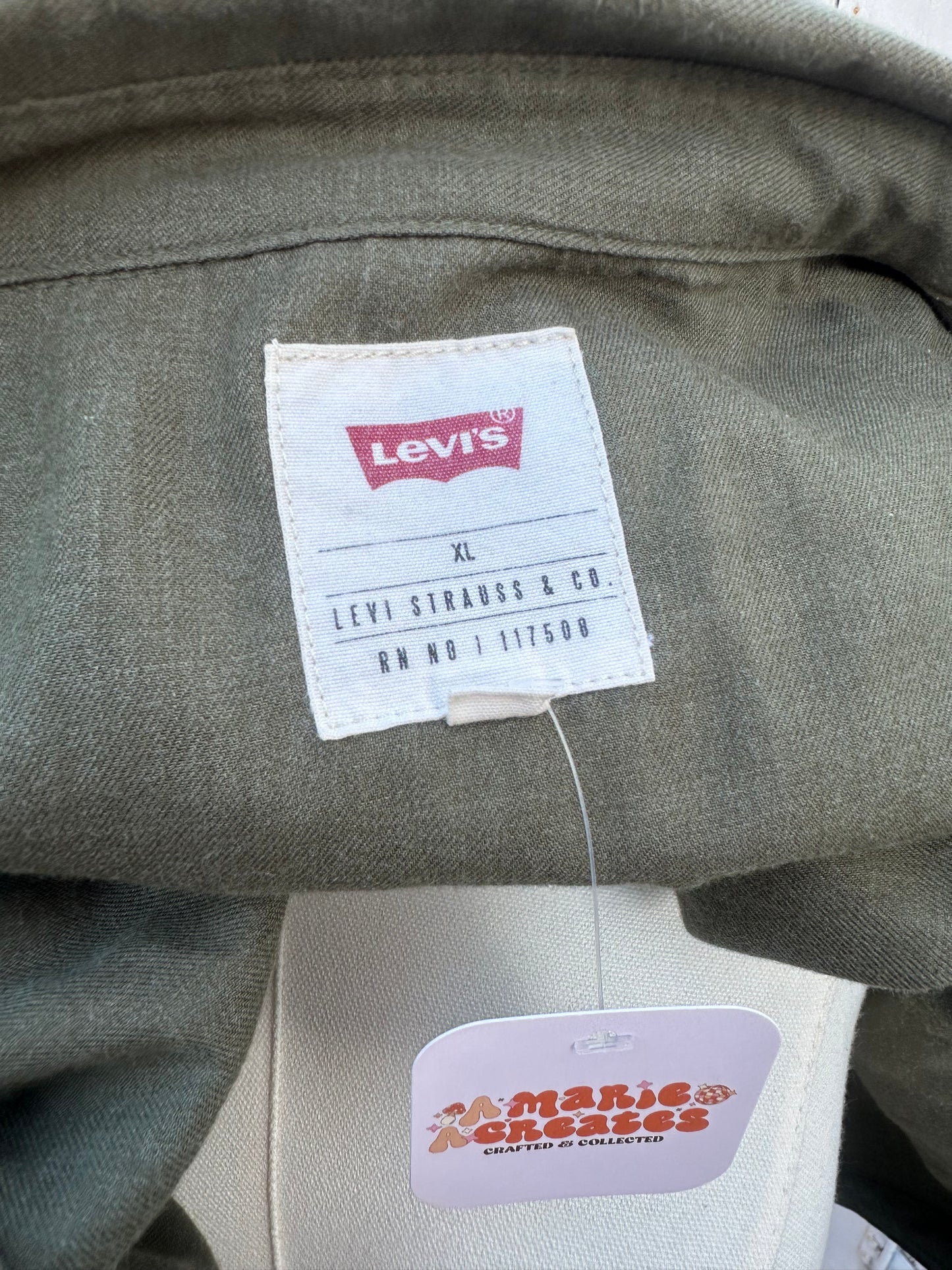 XL Green Long Sleeve Button Up