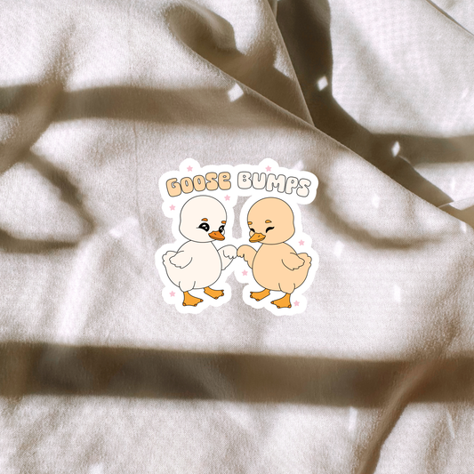 Goose Bumps Sticker