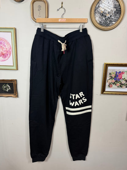 M & L Star Wars NWT Black Sweats