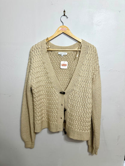 Large Tan Cardigan