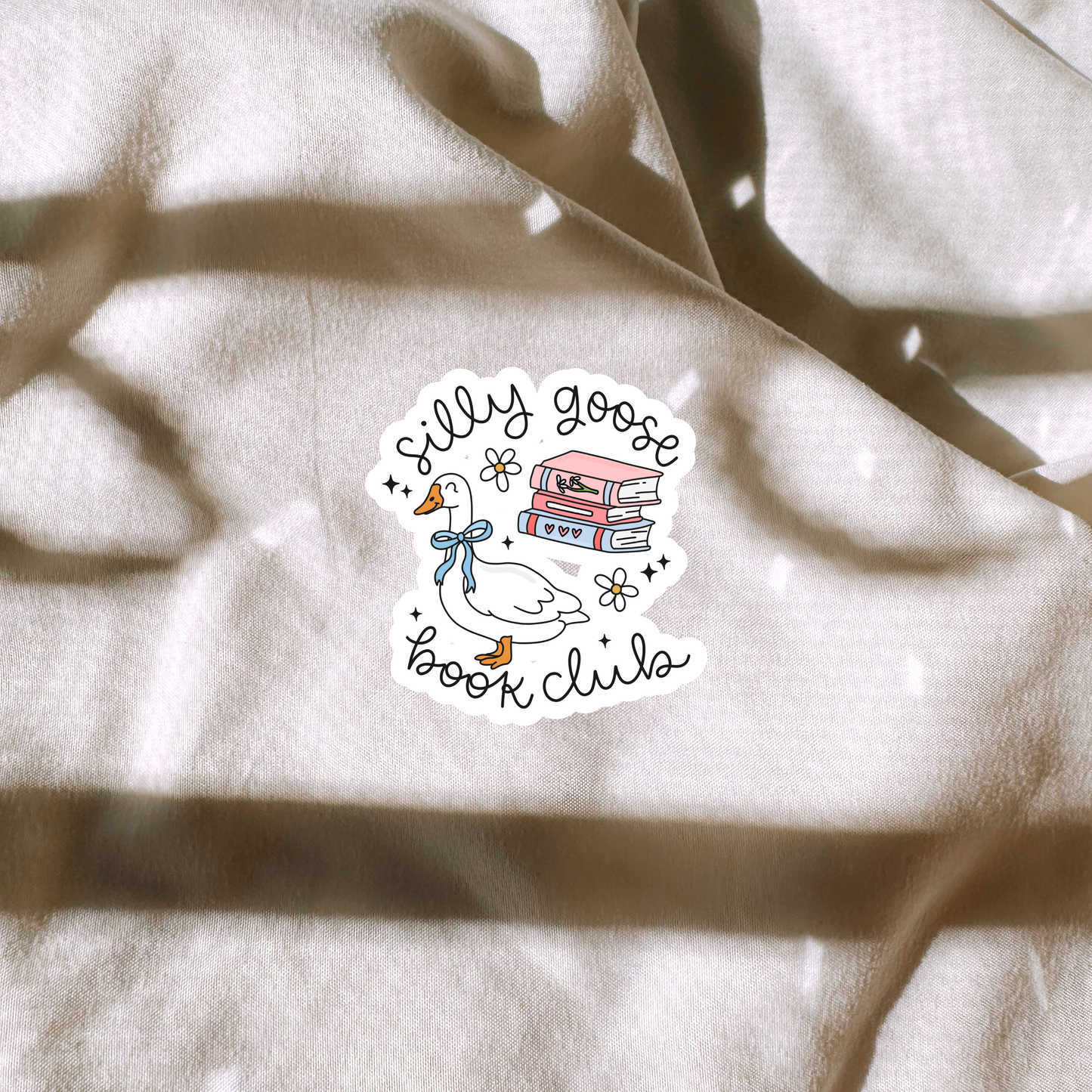 Silly Goose Book Club Sticker