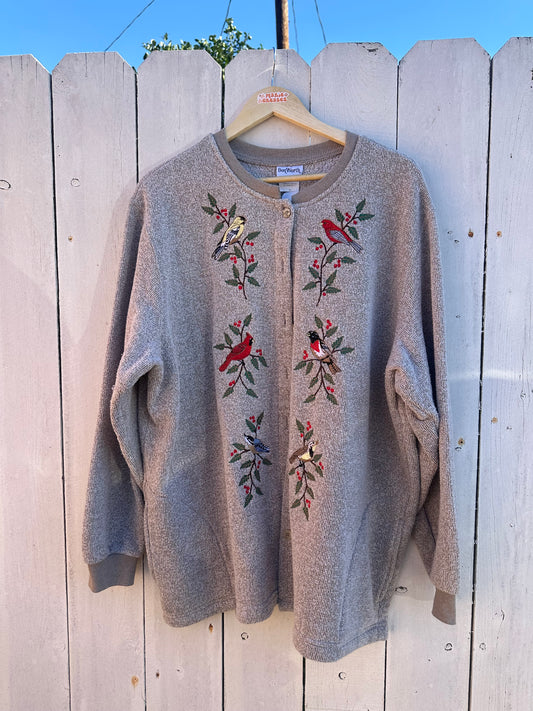 XL/XXL HummingBird Cardigan