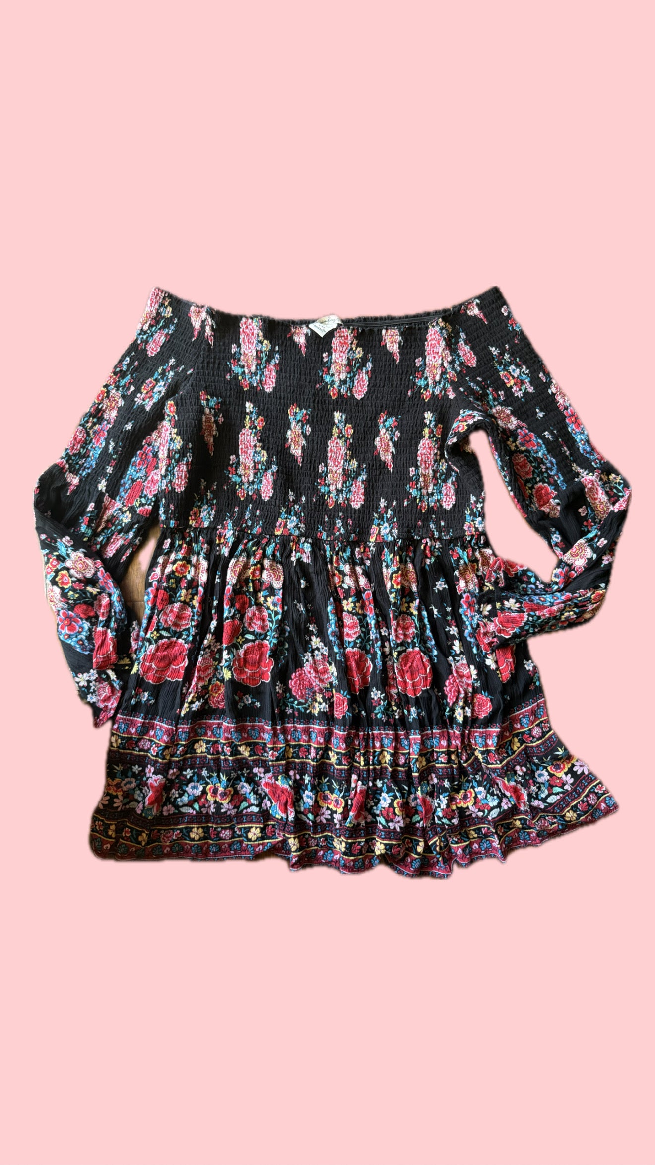 XXL Off Shoulder Bell Sleeve Top