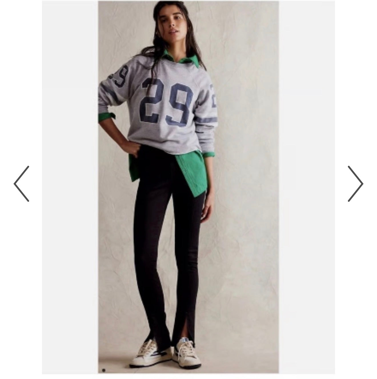 XS Double Dutch Slit Skinny Jeans