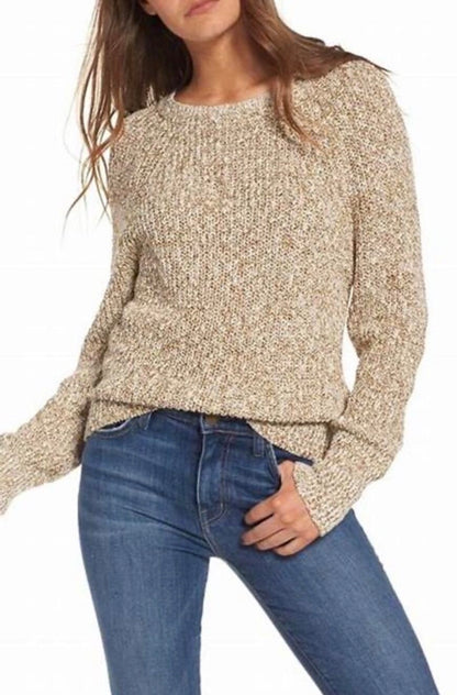 Small Neutral Electric City Pullover
