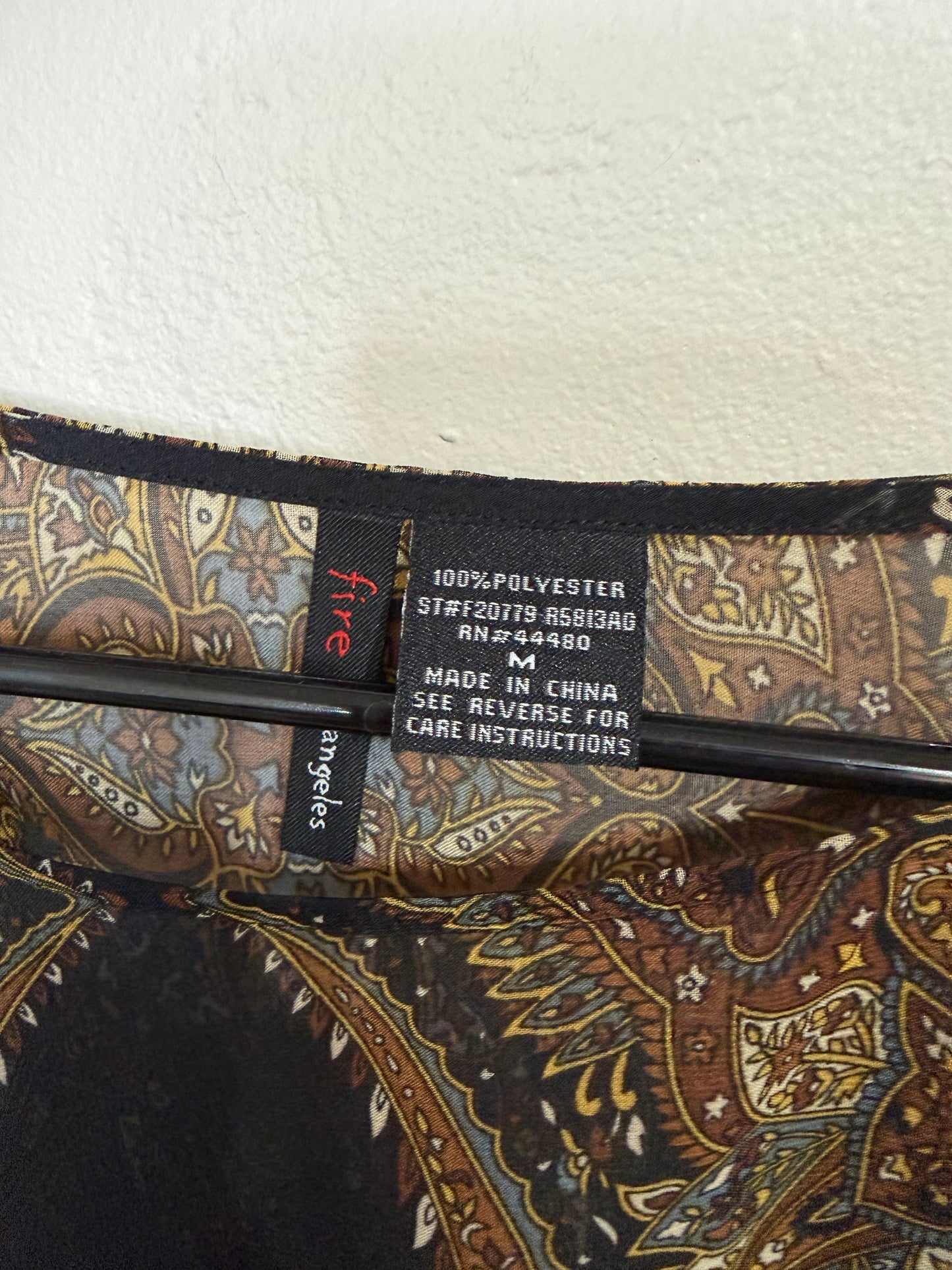 Medium Boho Sheer Shall