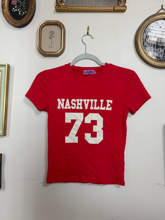 Small Red Nashville 73 Tee