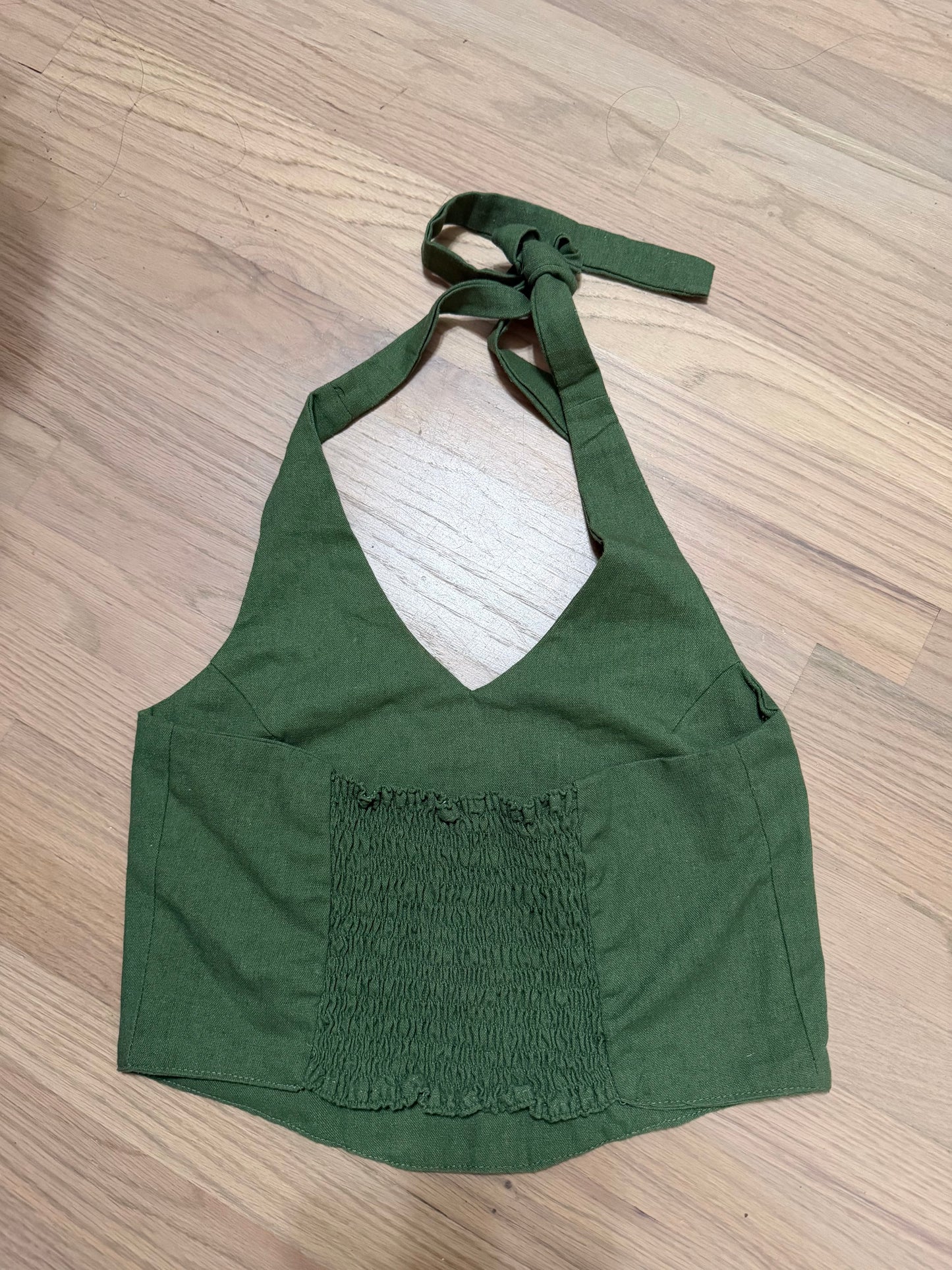 Medium Green Halter Tank