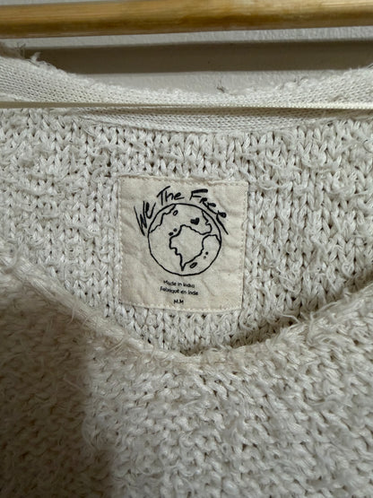 Medium Eco Theo Shaggy Vneck Sweater