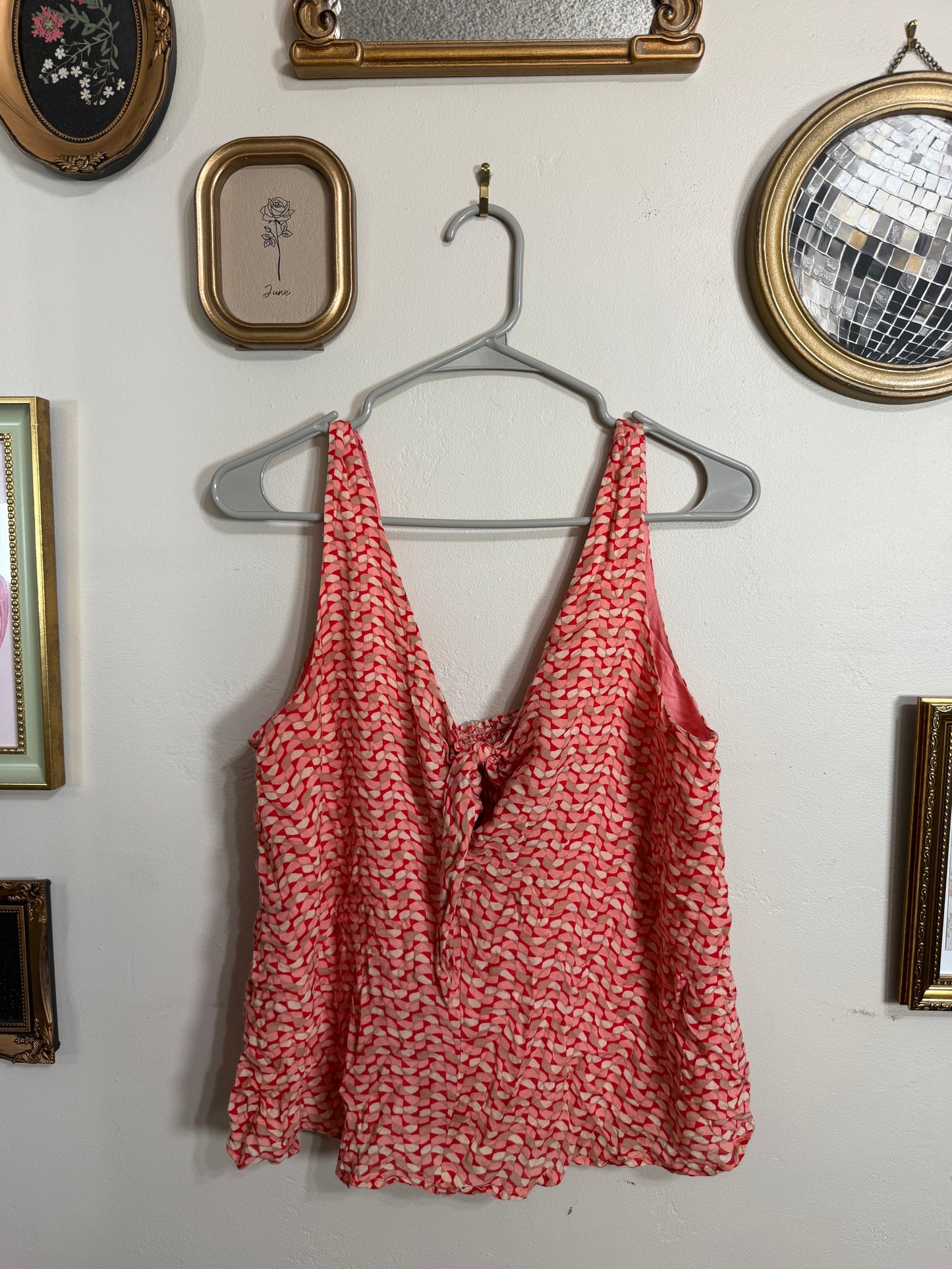 Small Verena Tie Front Blouse