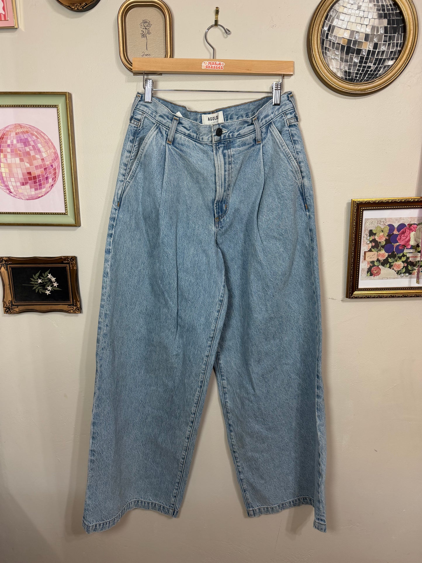 Size 27 Becker Wide Leg Jeans