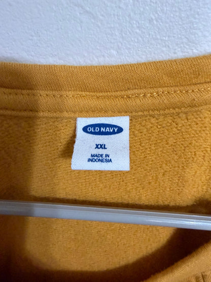 XXL Mustard Fall Sweatshirt