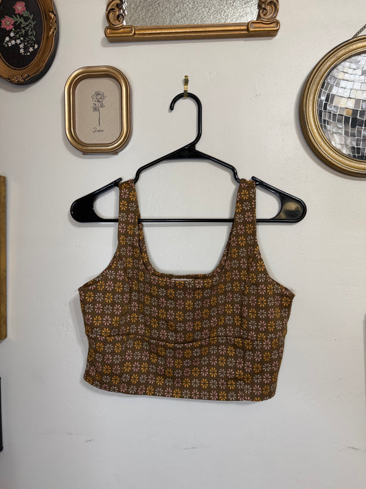 Medium Retro Crop Top